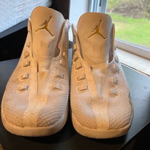 Jordan Reveal White Metallic Gold Sneakers